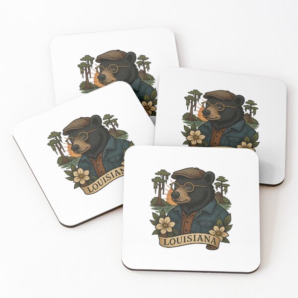 Item preview, Louisiana Black Bear State Pride – Fifty Nifty Collection designed and sold by Zippitydodads.