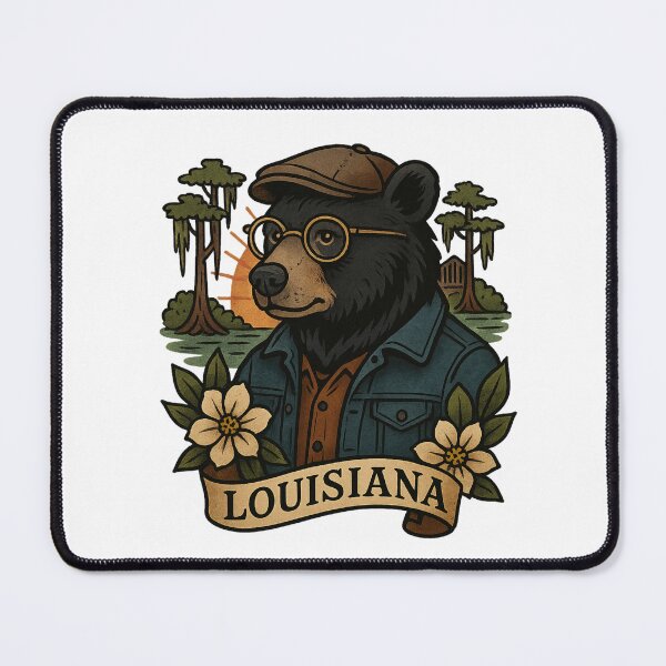 Item preview, Louisiana Black Bear State Pride – Fifty Nifty Collection designed and sold by Zippitydodads.