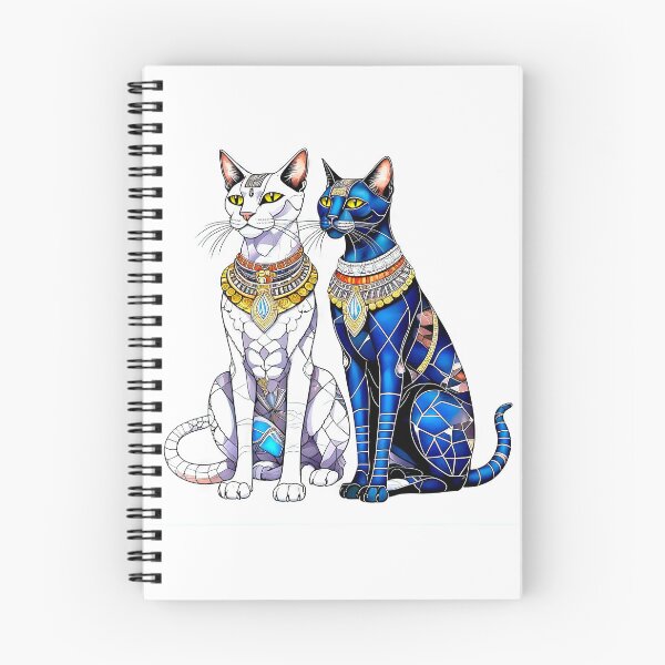 Item preview, Regal Egyptian Cat Guardians designed and sold by LanaGustavsson.