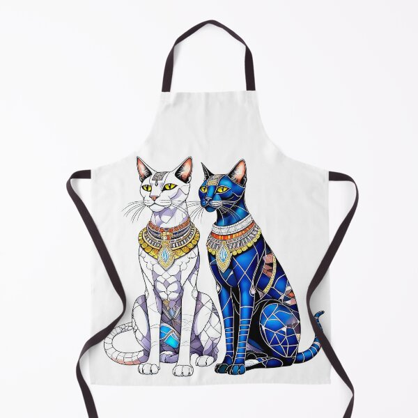 Item preview, Regal Egyptian Cat Guardians designed and sold by LanaGustavsson.