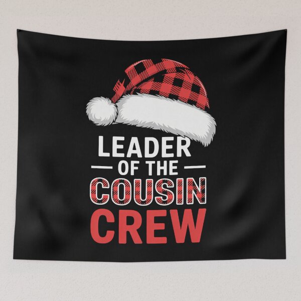 Item preview, Leader of the Cousin Crew Christmas Xmas designed and sold by LunaCrazeArt.