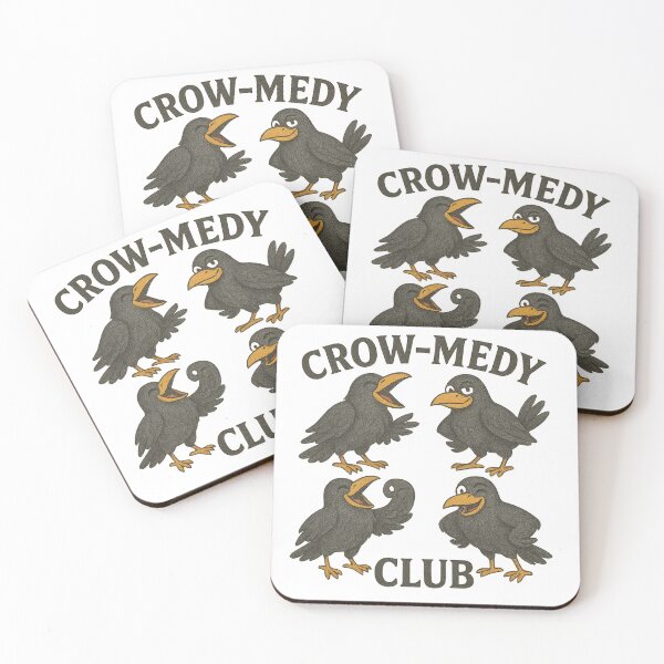 Item preview, CROW-MEDY CLUB designed and sold by TheJoyfulPen.