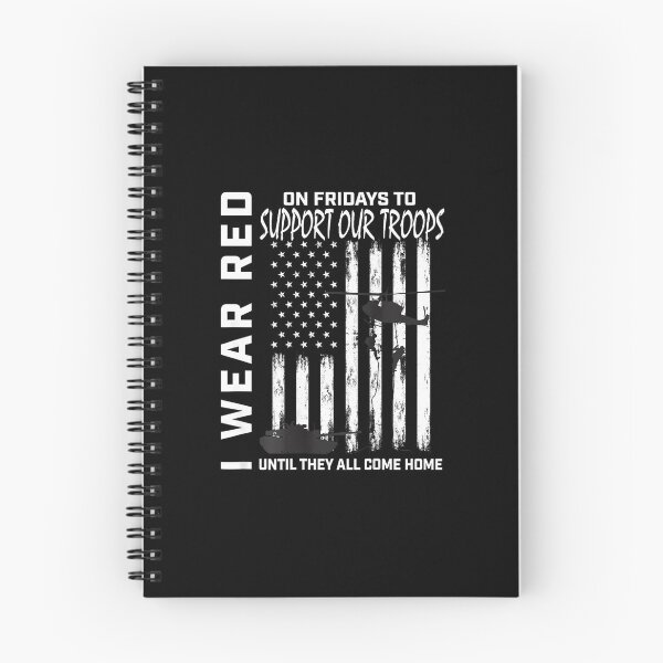 Item preview, Wear Red On Fridays Military Veteran Support Our Troops Flag 		 designed and sold by cohalllotz7.