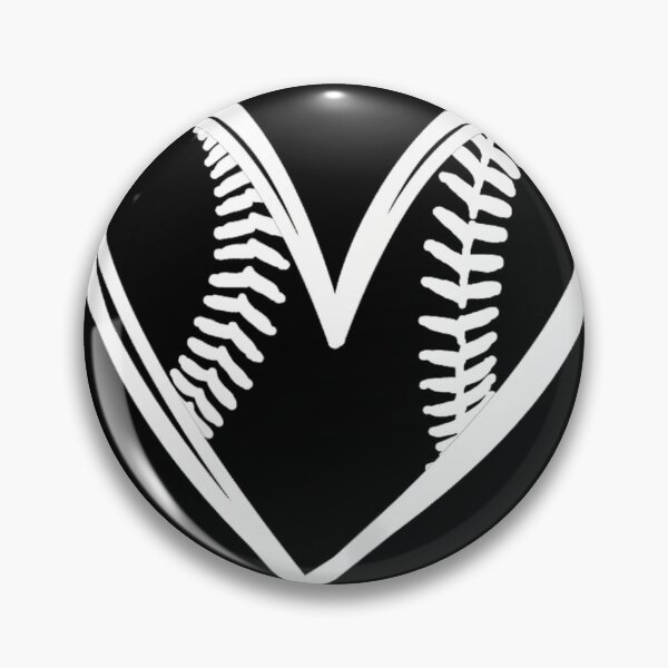 Item preview, 	 Teens 	 Cute Outlined Baseball Softball Heart Love 		 designed and sold by budajeideth.