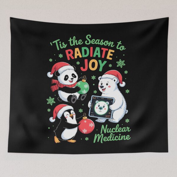 Item preview, Medicine Tech Christmas Holiday Radiology designed and sold by LunaCrazeArt.