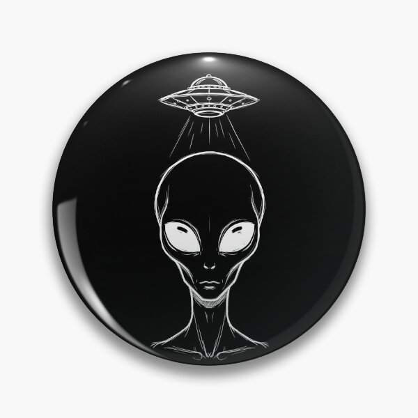 Item preview, Minimalist alien ufo design designed and sold by JoRealm.