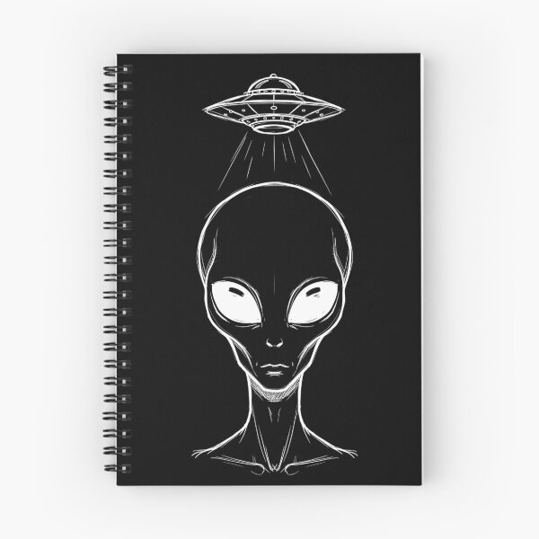Item preview, Minimalist alien ufo design designed and sold by JoRealm.