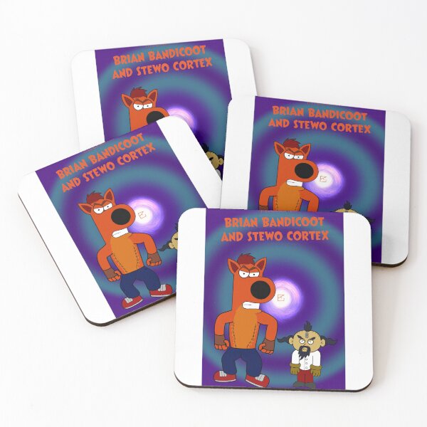 Item preview, Brian Bandicoot and Stewo Cortex designed and sold by RedLobertin.