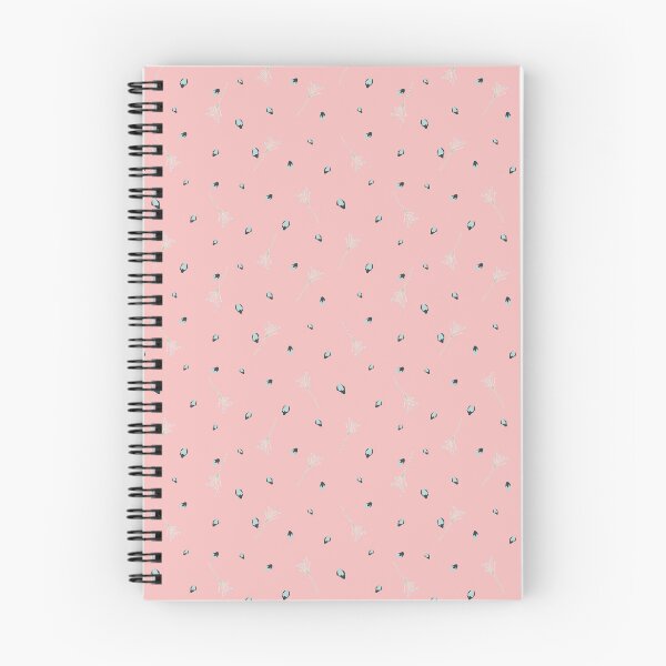 Item preview, Blossoming multi layer flowers seamless pattern on pink background designed and sold by RosebudTextilesArt.