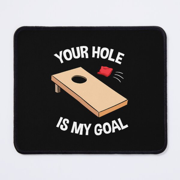 Item preview, Your Hole Is My Goal Cornhole Team Bean Bag Lover designed and sold by nainendrabek0.