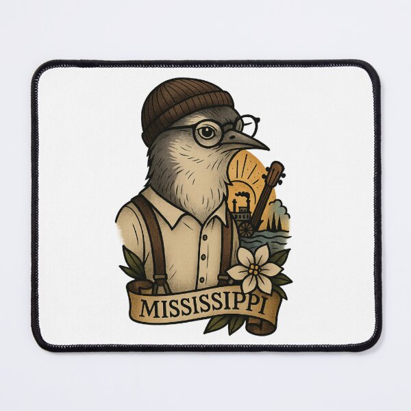 Item preview, Mississippi Mockingbird State Pride –  Fifty Nifty Collection designed and sold by Zippitydodads.