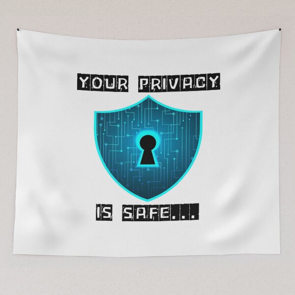Item preview, Your Privacy Is Safe Lock Shield designed and sold by NxtGenDesigns.