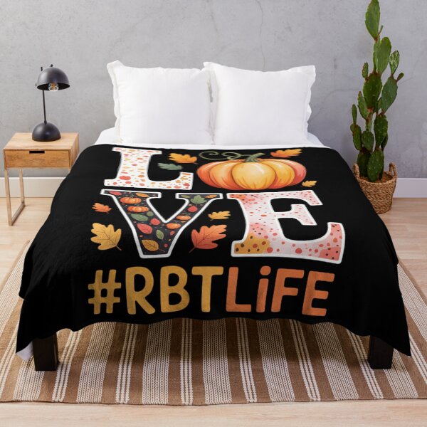 Item preview, Love RBT Life Registered Behavior Technician Pumpkin Fall designed and sold by HellD3vil-Art.