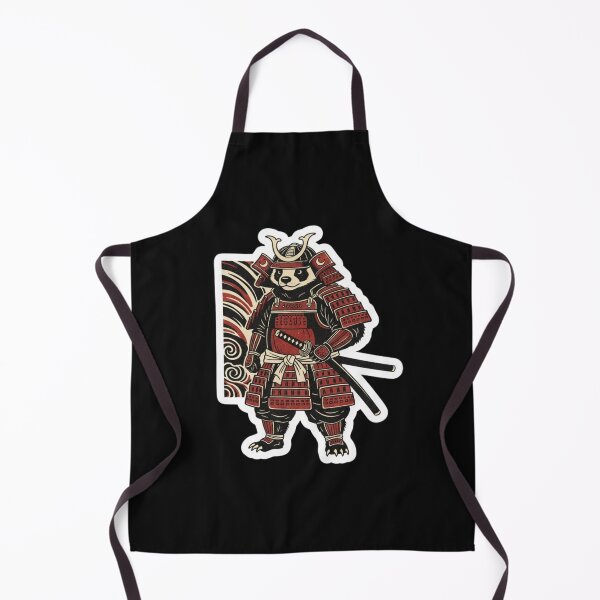Item preview, Fearless Honey Badger Coder Samurai Warrior Crest and Funny Developer Mascot Gift designed and sold by bvdesignart.
