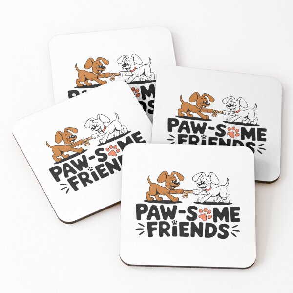 Item preview, Paw-some Friends | Cute Pet Lover Design | Dog & Cat Friendship Graphic | Adorable Animal Companion Artwork designed and sold by PaintedPixels01.