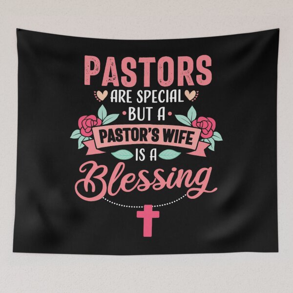 Item preview, Pastor Wife Funny Special Christian Church Appreciation 		 designed and sold by ezahpreauxk.