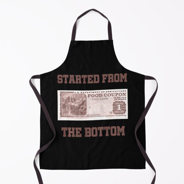 Item preview, Started From Bottom Food Stamp Coupon Apparel Pullover designed and sold by saqifxeniaai.