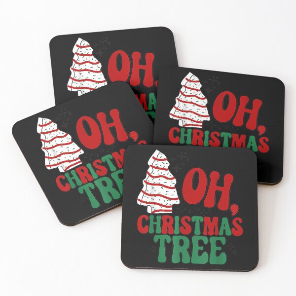 Item preview, Oh Christmas Tree Cakes Debbie Becky Jen Groovy Retro Pajama 		 designed and sold by danieesidimag.