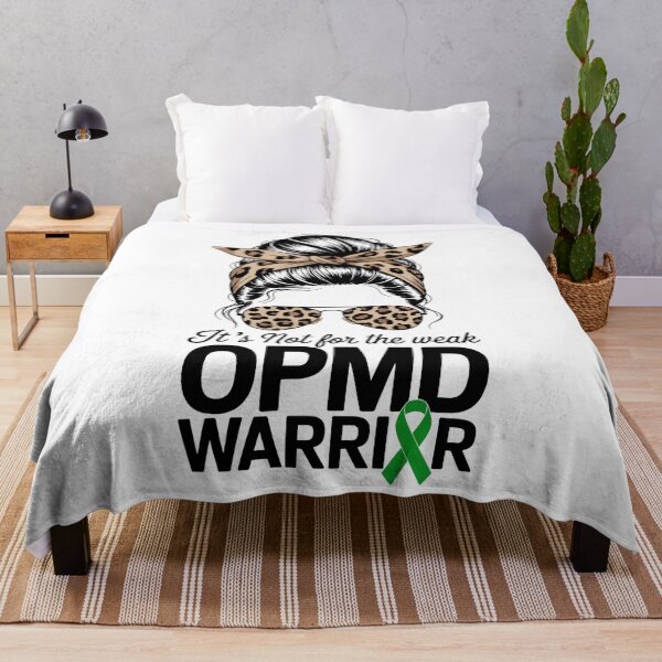 Item preview, OPMD Warrior Oculopharyngeal Muscular Dystrophy Awareness designed and sold by HellD3vil-Art.