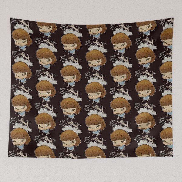 Item preview, nara dog and girl print designed and sold by Dazzle-TeesUS.