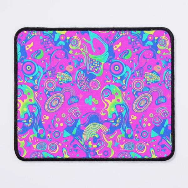 Item preview, Y2K Abstract Pop Pattern – Retro 2000s Neon Design designed and sold by Thread Bubbler.