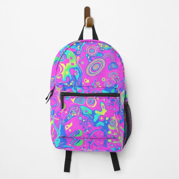 Item preview, Y2K Abstract Pop Pattern – Retro 2000s Neon Design designed and sold by Thread Bubbler.