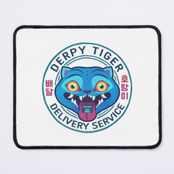 Item preview, Derpy Tiger Delivery Service designed and sold by hugheskari5.