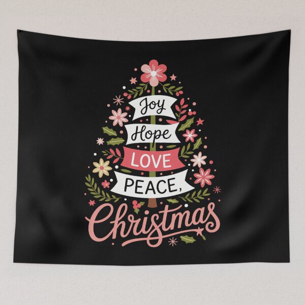 Item preview, Peace Xmas Christmas Tree designed and sold by Turbotine.