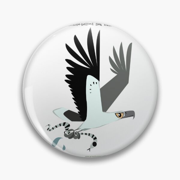 Item preview, White-Bellied Sea Eagle Caricature   	 designed and sold by stohyfurmyr3.
