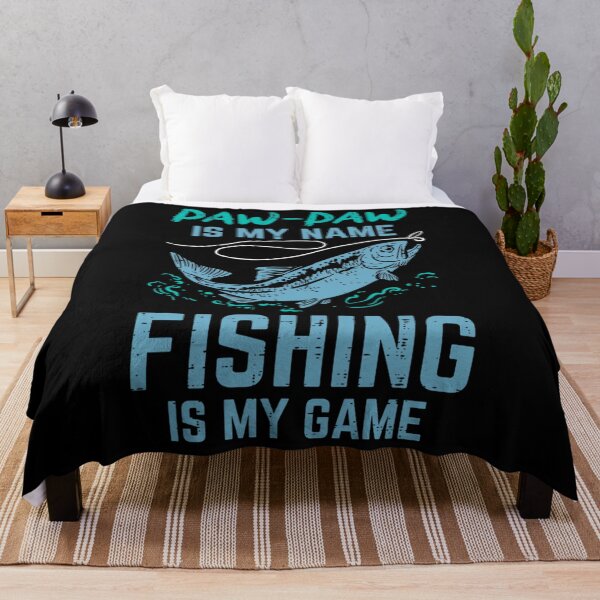 Item preview, Paw Paw Is My Name Fishing My Game Funny Grandpa Pop-Pop designed and sold by ezahpreauxk.