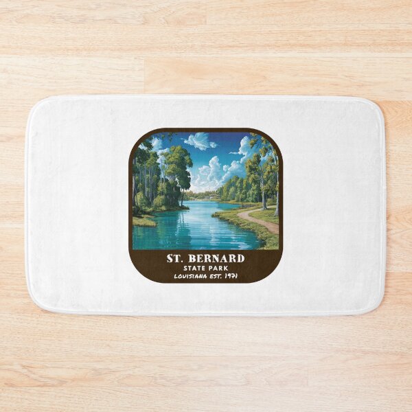 Item preview, Vintage St. Bernard State Park (Louisiana State Park) designed and sold by RabbitK.
