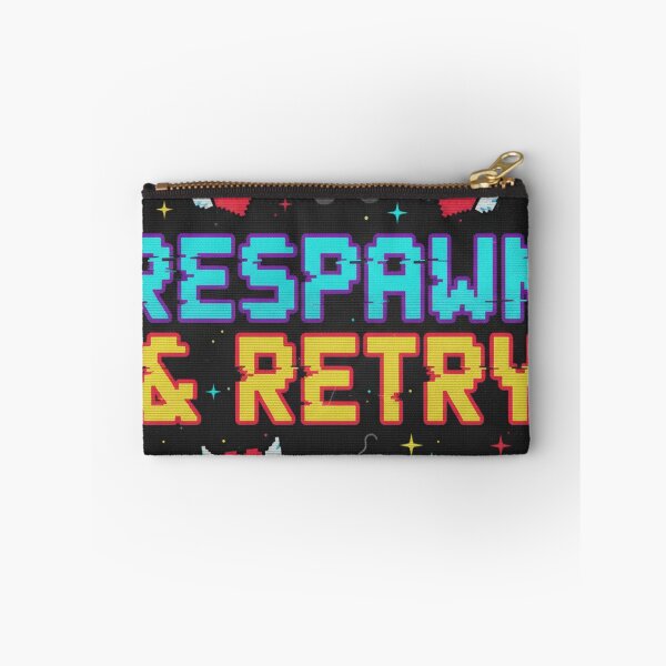 Item preview, Respawn & Retry designed and sold by CodeVibeTees.