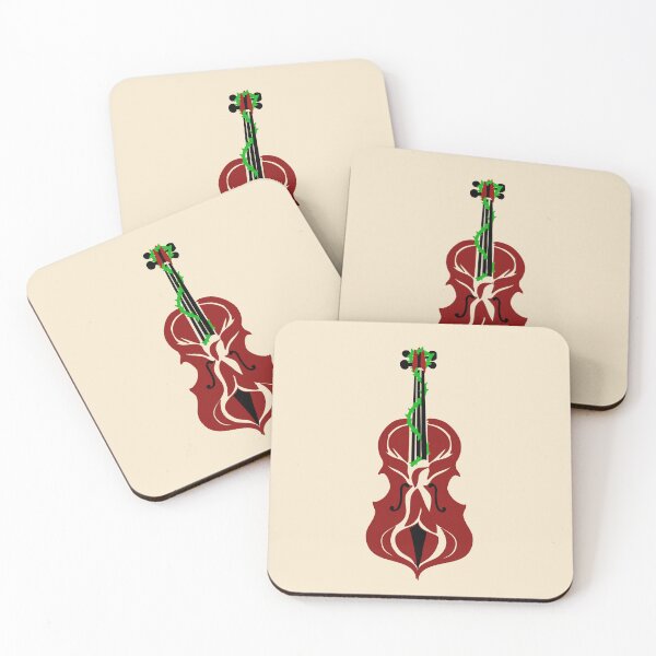 Item preview, Abstract Red Violin Artistic Design designed and sold by AdrianaOliveira.