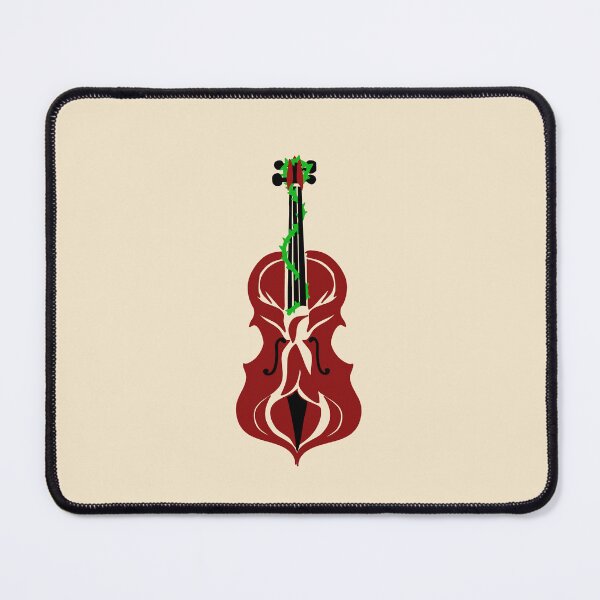 Item preview, Abstract Red Violin Artistic Design designed and sold by AdrianaOliveira.