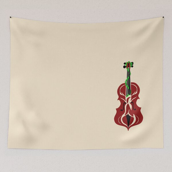 Item preview, Abstract Red Violin Artistic Design designed and sold by AdrianaOliveira.