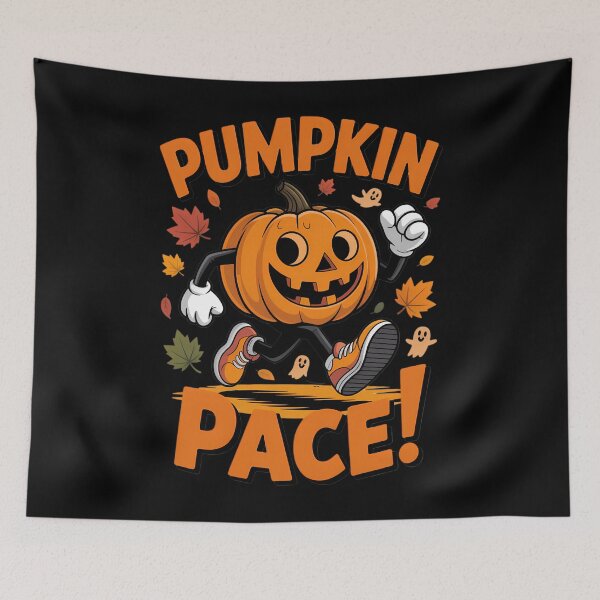 Item preview, Pumpkin Pace Fun Halloween Running designed and sold by HellD3vil-Art.