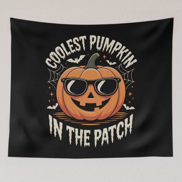 Item preview, Kids Coolest Pumpkin In The Patch Toddler Boys Halloween Kids designed and sold by HellD3vil-Art.