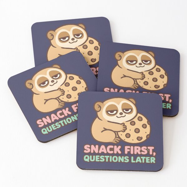 Item preview, Snack First, Questions Later designed and sold by Laze Loris.