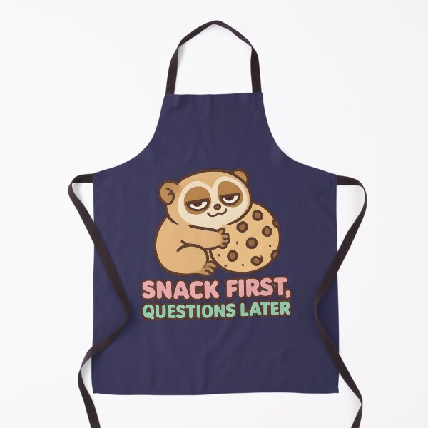 Item preview, Snack First, Questions Later designed and sold by Laze Loris.
