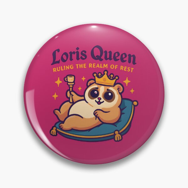 Aperçu de l'œuvre Reine des paresseux : régner sur le royaume du repos créée et vendue par Laze Loris.