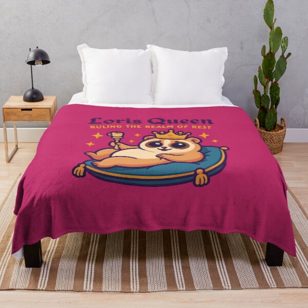Item preview, Sloth Queen: Ruling the Realm of Rest designed and sold by Laze Loris.