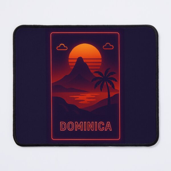 Item preview, Dominica Neon Travel designed and sold by Thistle-TShop.