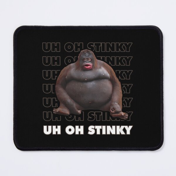 Item preview, Uh Oh Stinky Poop Meme Funny Monkey 		 designed and sold by elnemsrahsanr.