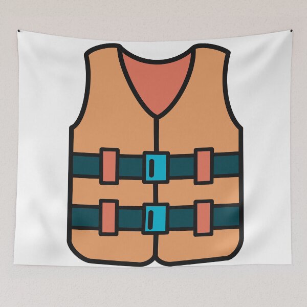 Item preview, Life jacket designed and sold by Rainbow Flame.
