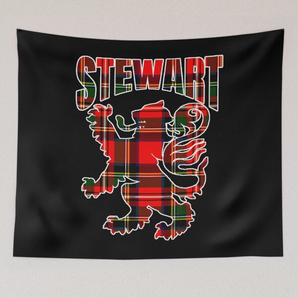Artikelvorschau, Stewart Clan Kilt Tartan Löwe Namensvetter Schottisch entworfen und verkauft von saqifxeniaai.