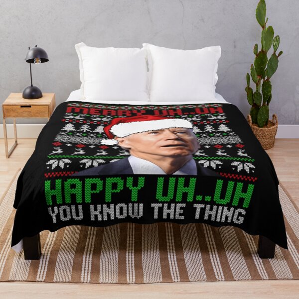 Item preview, Santa Joe Biden Merry Uh Uh Christmas Ugly Sweater Swea		 designed and sold by isaidhreljicr.