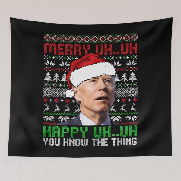Item preview, Santa Joe Biden Merry Uh Uh Christmas Ugly Sweater Swea		 designed and sold by isaidhreljicr.