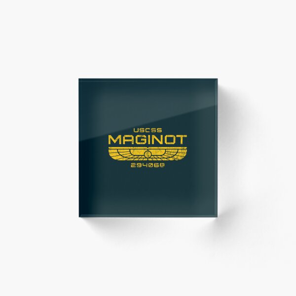Item preview, Alien Earth USCSS Maginot - versión desgastada (1) designed and sold by TShirtsofYou.