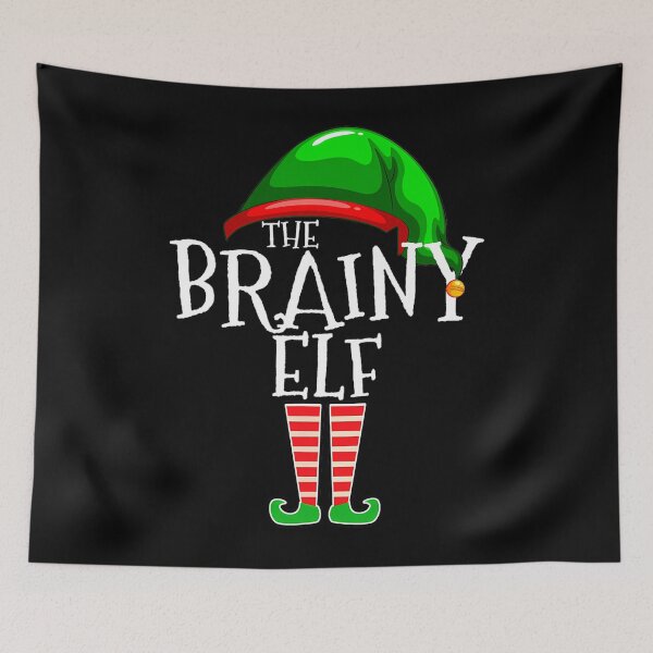 Item preview, The Brainy Elf Group Matching Family Christmas 	 Smart 		 designed and sold by vctorasndalk.