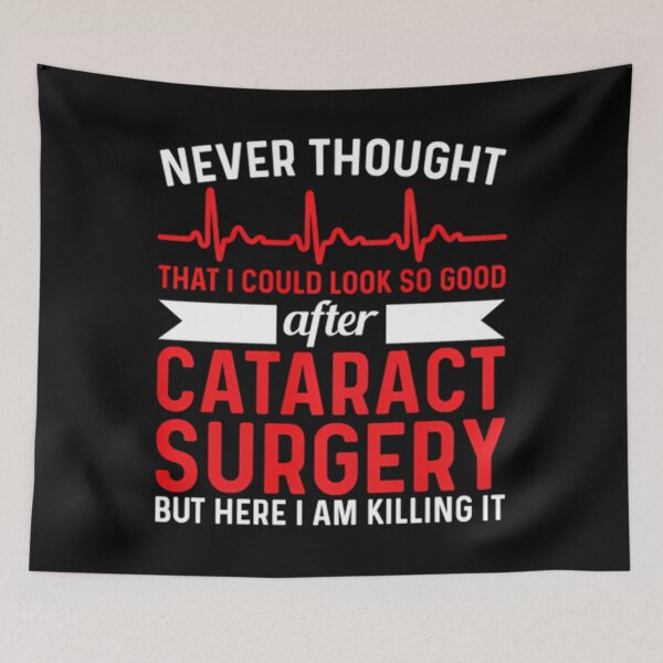 Item preview, Never Thought Look Good - Surgery Eye Cataract Surgery Pullover 		 designed and sold by kobsjacash.